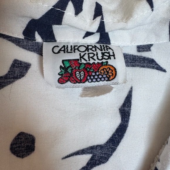 Vintage ‘California Krush’ Hawaiian Shirt - Picture 2 of 5
